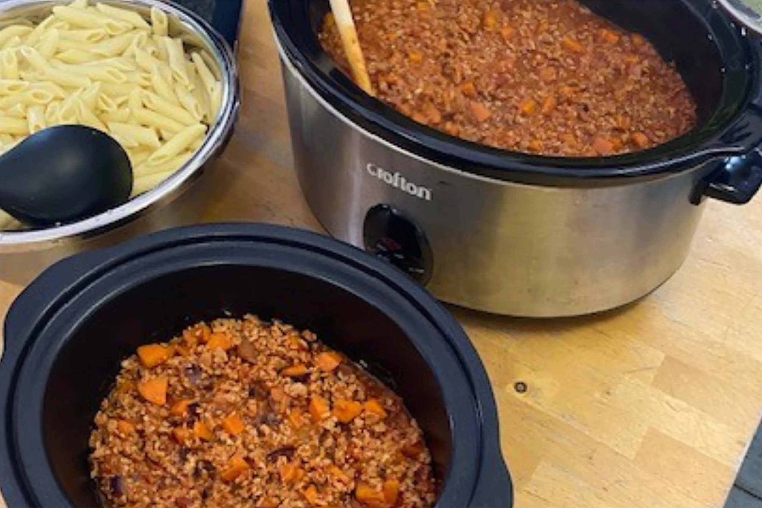 slow cooker bolognese
