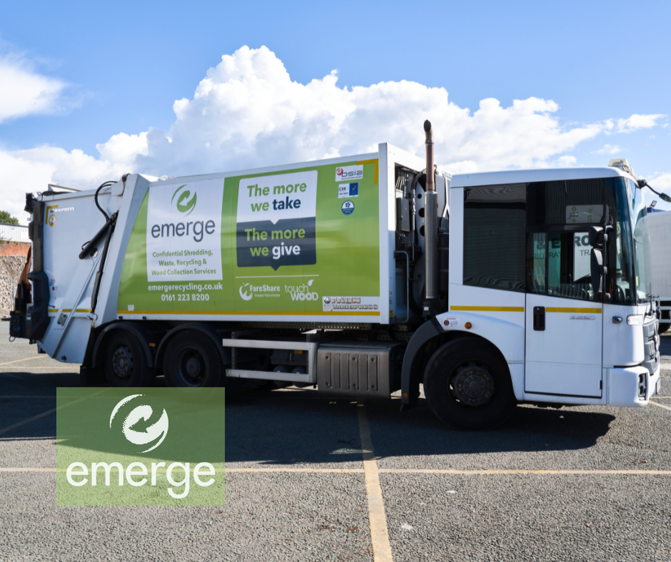 EMERGE recycling bin truck