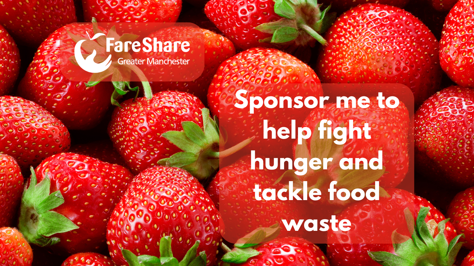 strawberry fundraiser - sponsor me