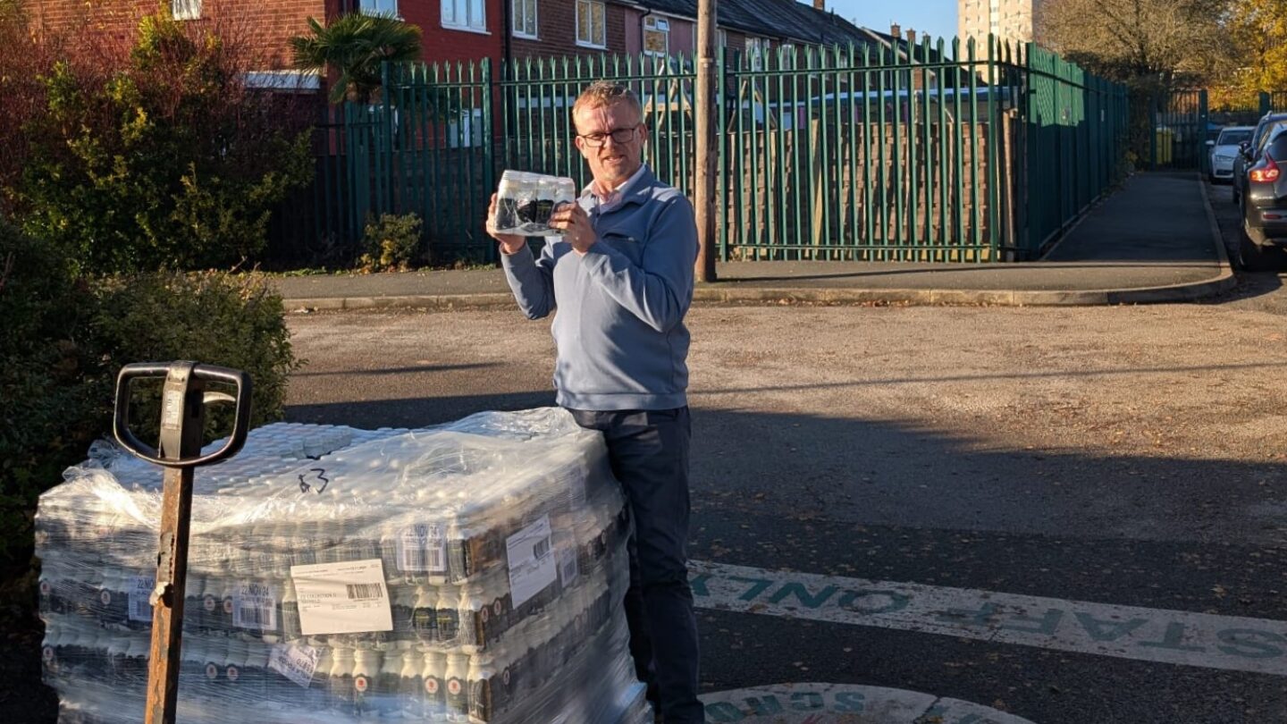 surplus food to schools