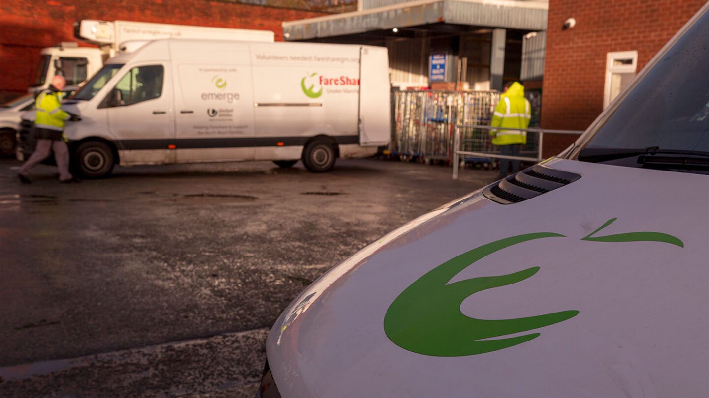 Fareshare Greater Manchester vans